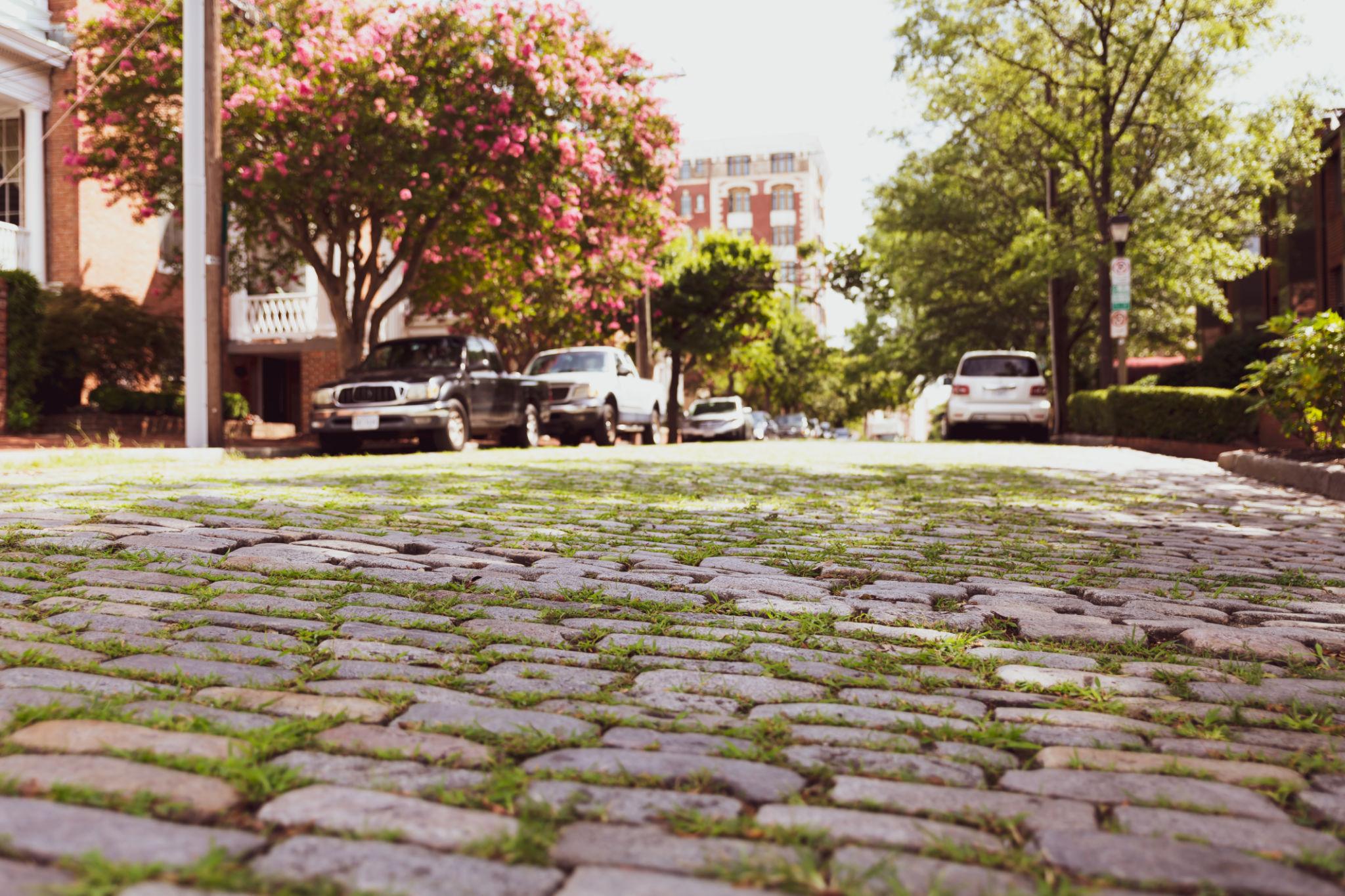 stone road